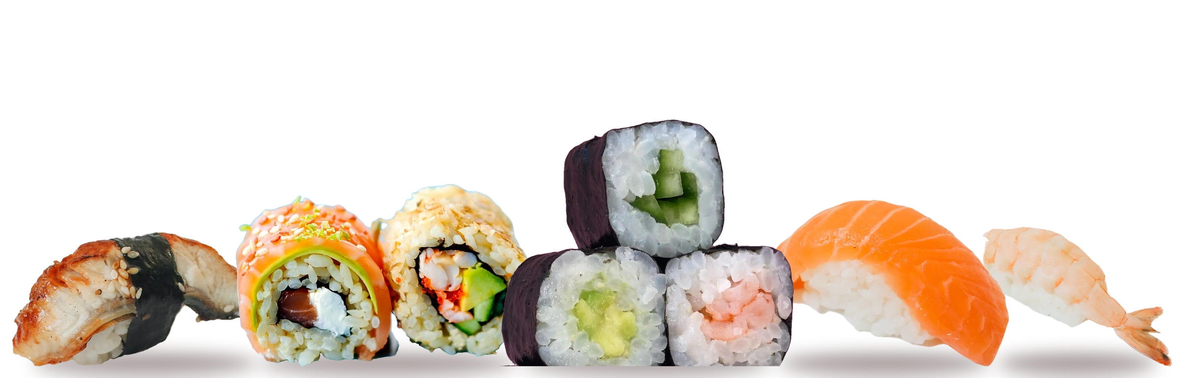 Foto sushi ilustratif, bukan dokumentasi restoran